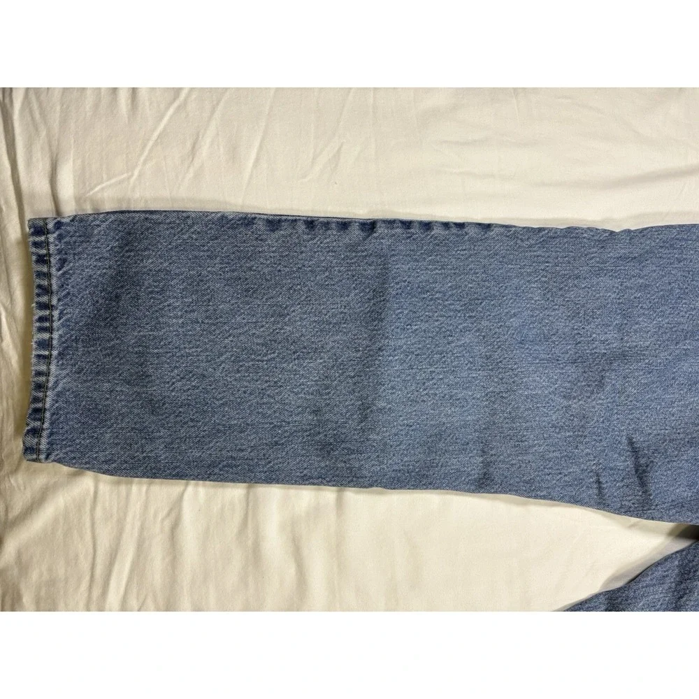 Carhartt B18-DST Jeans Size 40x30 Blue Traditional Fit Denim Workwear Pants